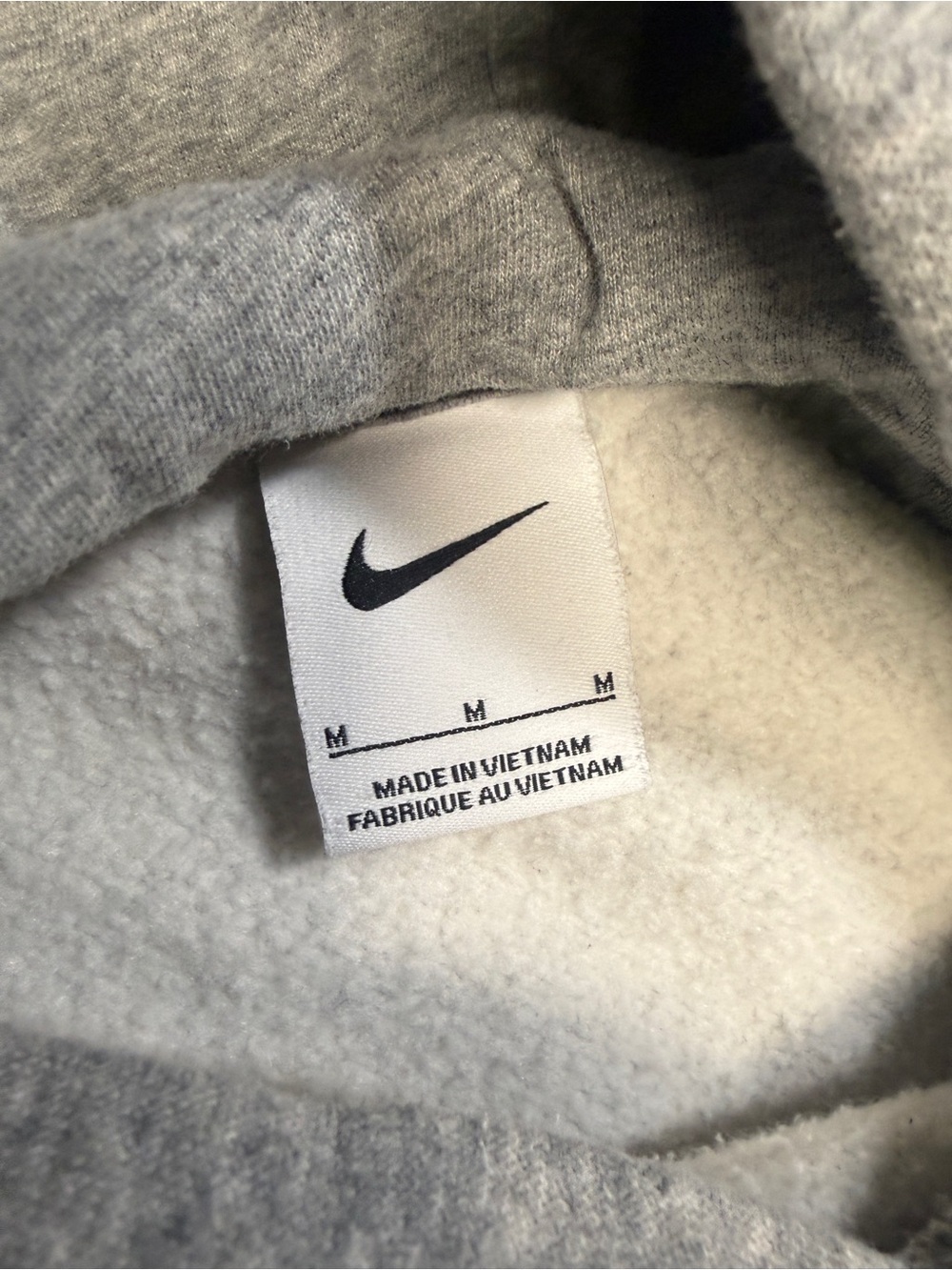 Nike Gray Hoodie with Green & Purple Tournament Graphic - Picture 5 of 7